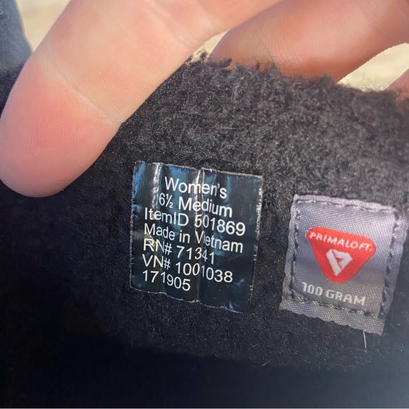 Ll bean snowfield Womens size 6.5 boots black waterproof lined tek 2.5 shoes - Picture 8 of 8